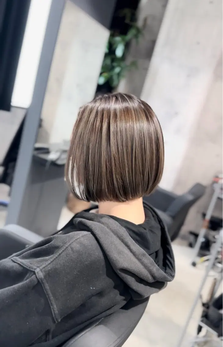 ショート ハイライト ショートヘア カット ヘアカラー 【White京橋】 岸 拓斗のヘアスタイル
