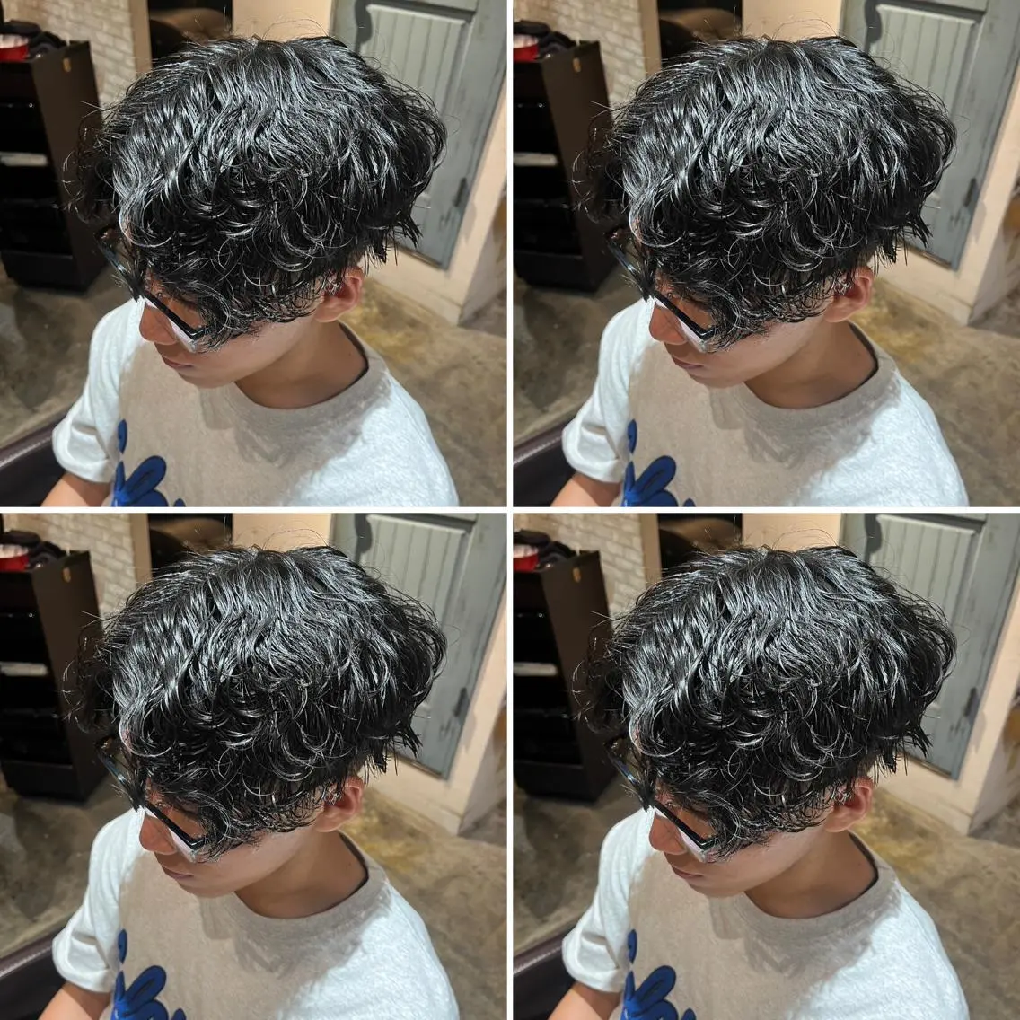 パーマ メンズ カット パーマ トリートメント ヘアセット メンズパーマ特化 望月謙二郎のヘアスタイル