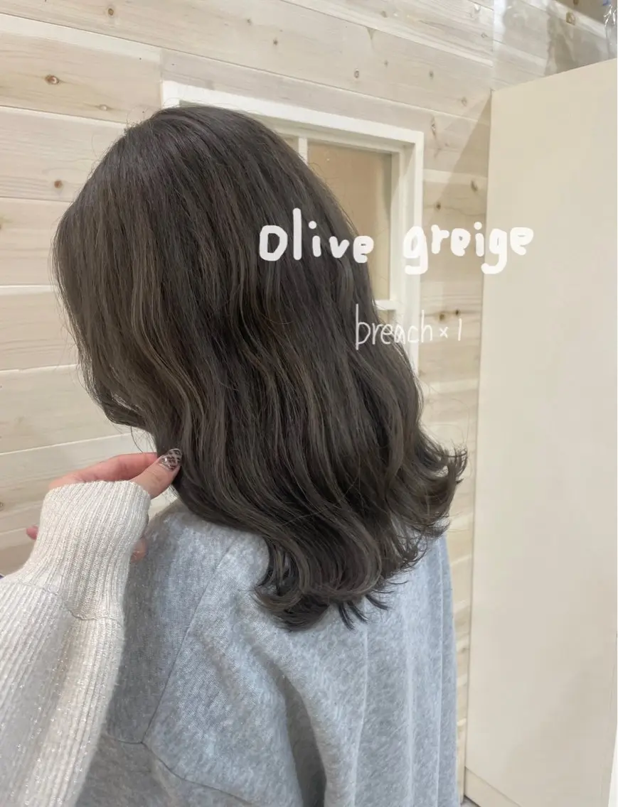 セミロング カラー カット ヘアカラー hana✿ /透明感カラーのヘアスタイル