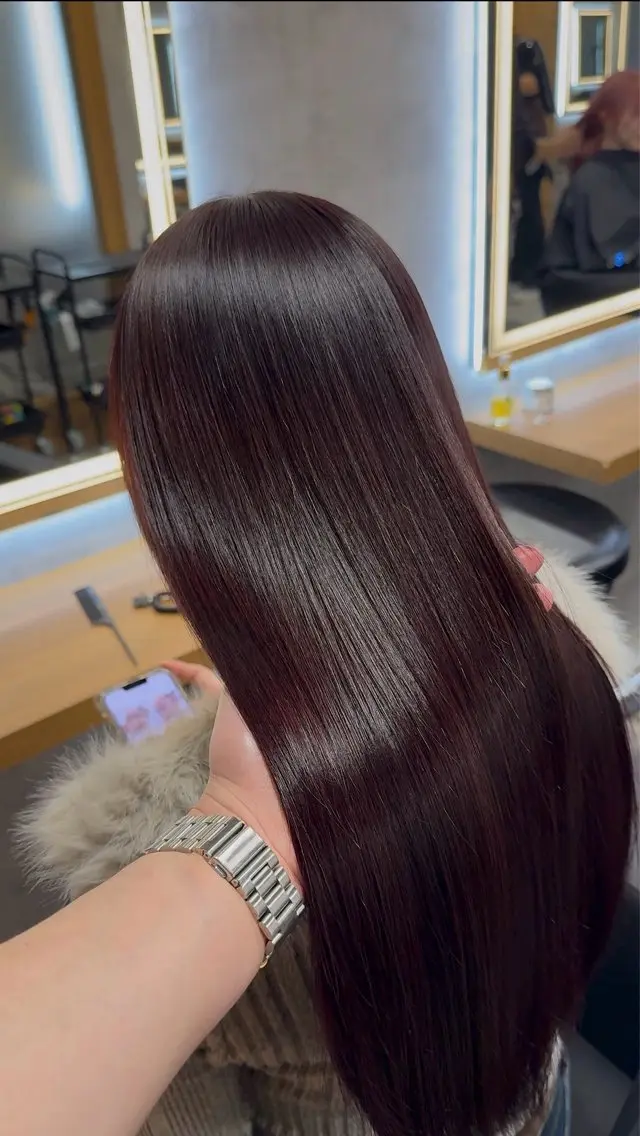 カラー ヘアカラー 札幌ブリーチなし 👑ヒリュウのヘアスタイル