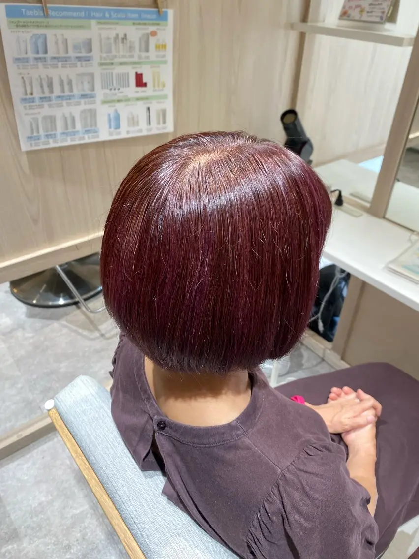 ショート カラー KURUMU 越後匡貴のヘアスタイル