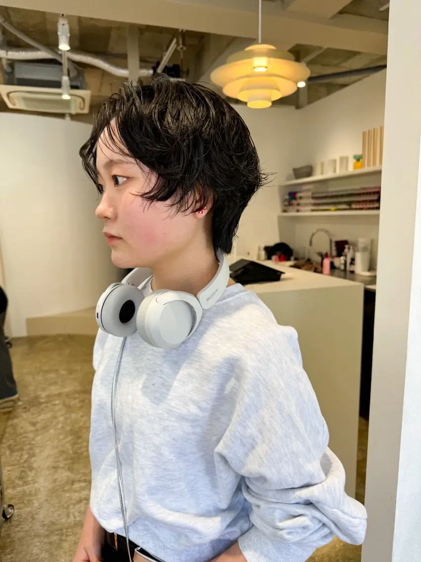 ショート カット パーマ トリートメント 可愛いパーマスタイル といえばISSEYのヘアスタイル