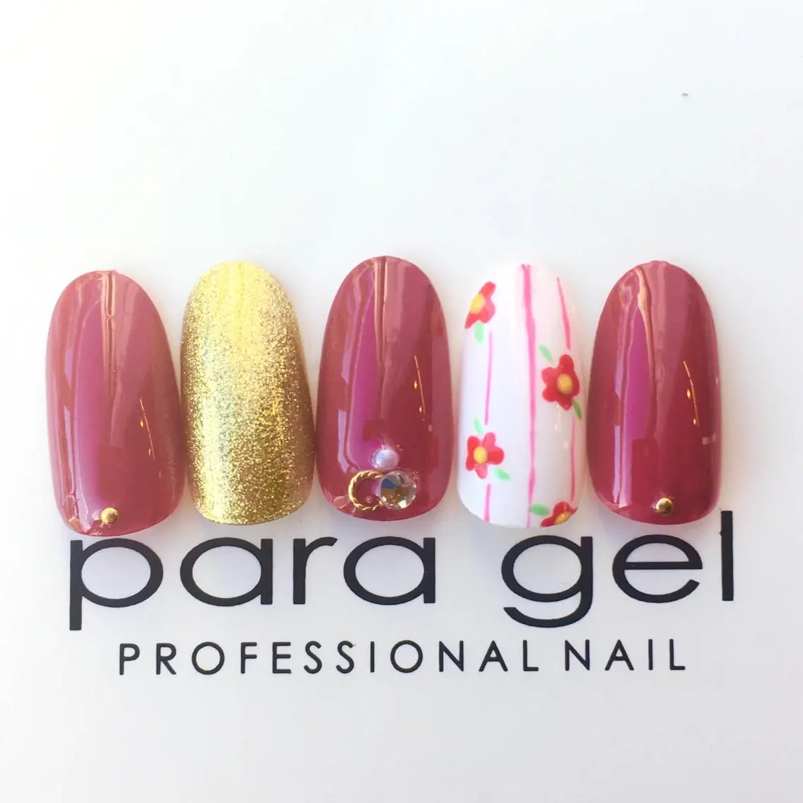 ネイル 成人式 フットネイル ジェルネイル ミラーネイル パラジェル ハンドネイル clover nailのネイルデザイン