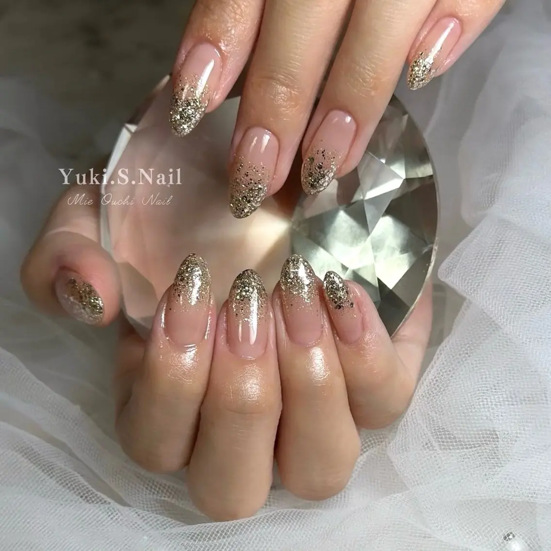 ロング ハンドネイル Yuki S.Nailのネイルデザイン