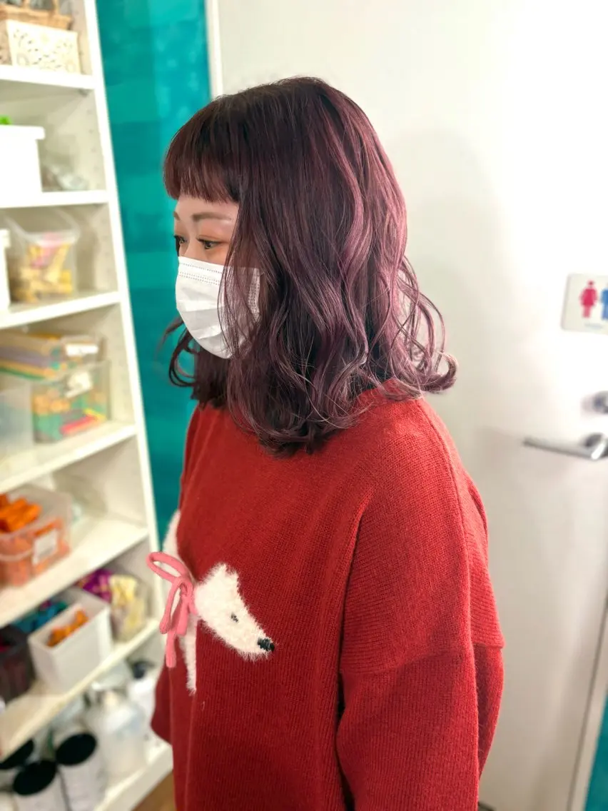 ミディアム 加藤志保 🎗️🫧モデル募集のヘアスタイル