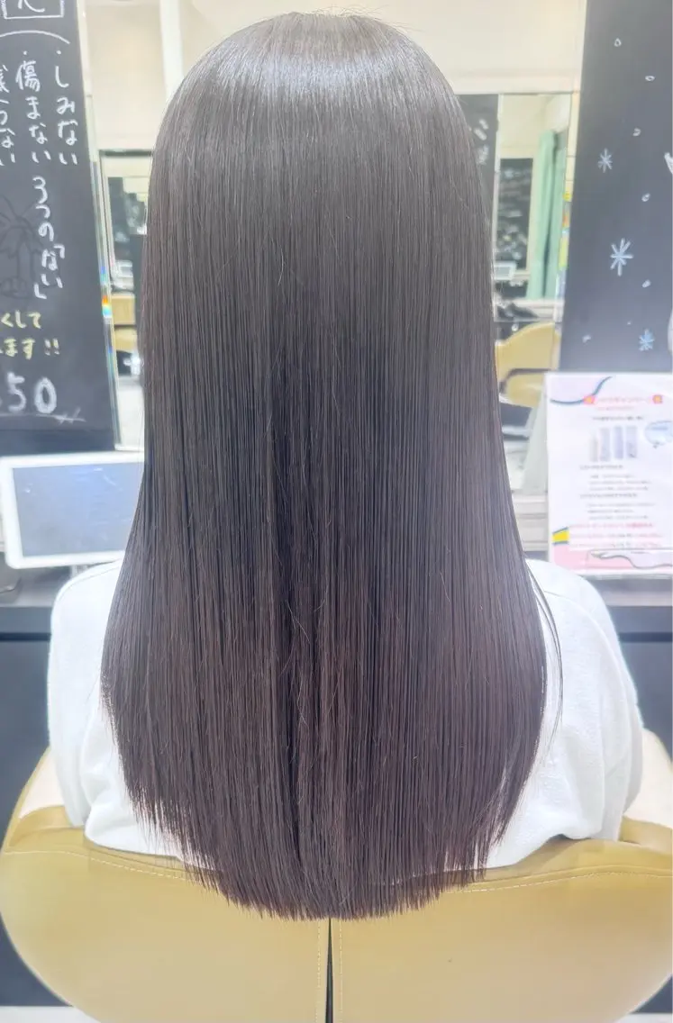 🌙【ロング限定‼️◎】レディースカット✂️➕トリートメント🫧の写真