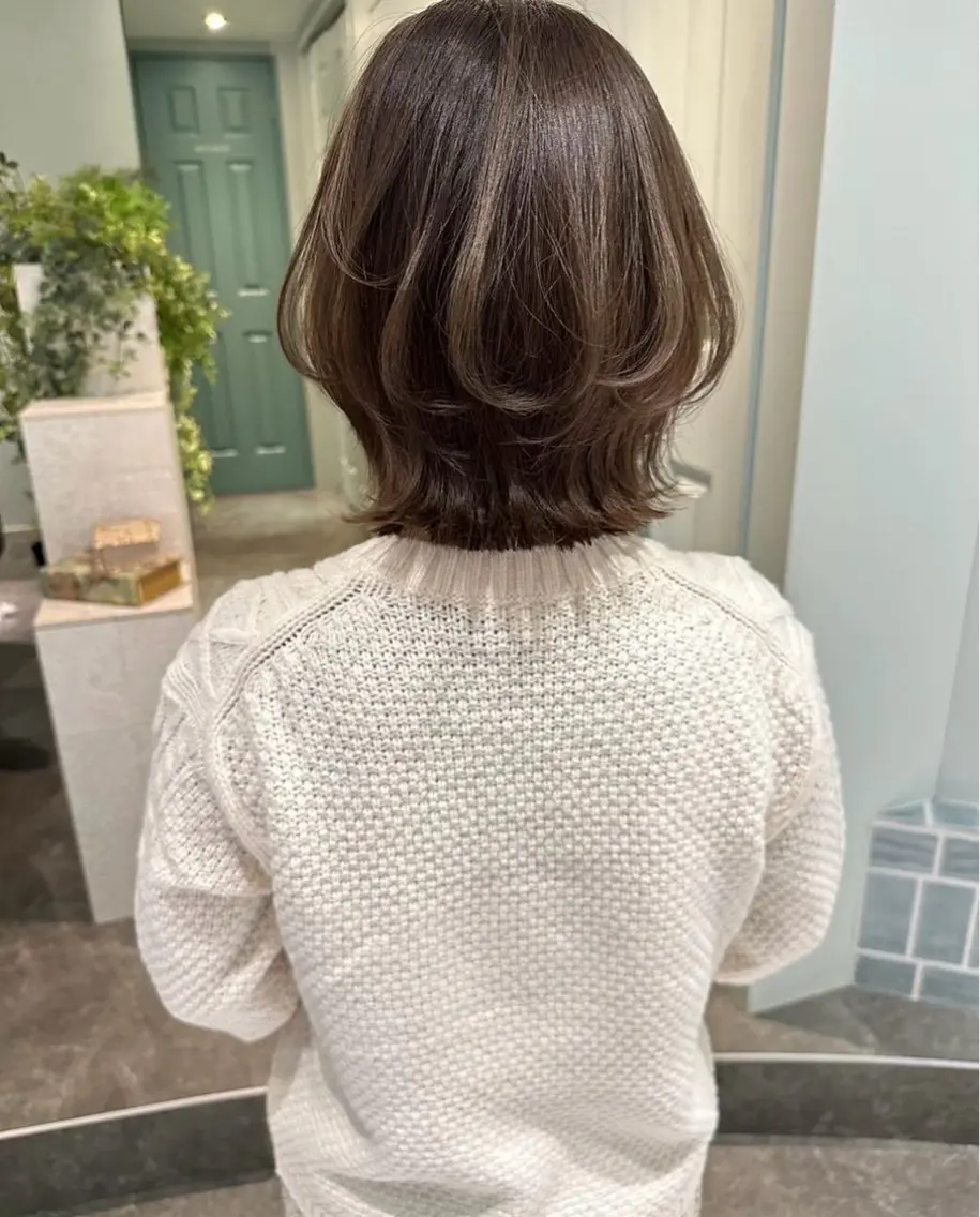 ショート カラー ❤️ブリーチなし💚 ダブルカラー平野実花のヘアスタイル
