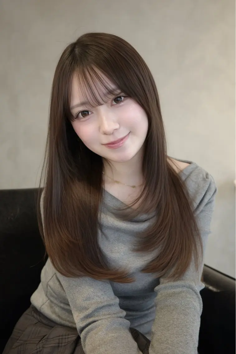 セミロング 髪質改善 レイヤーカット 似合わせカット 期間限定｜ショート｜ ボブ｜青山のヘアスタイル