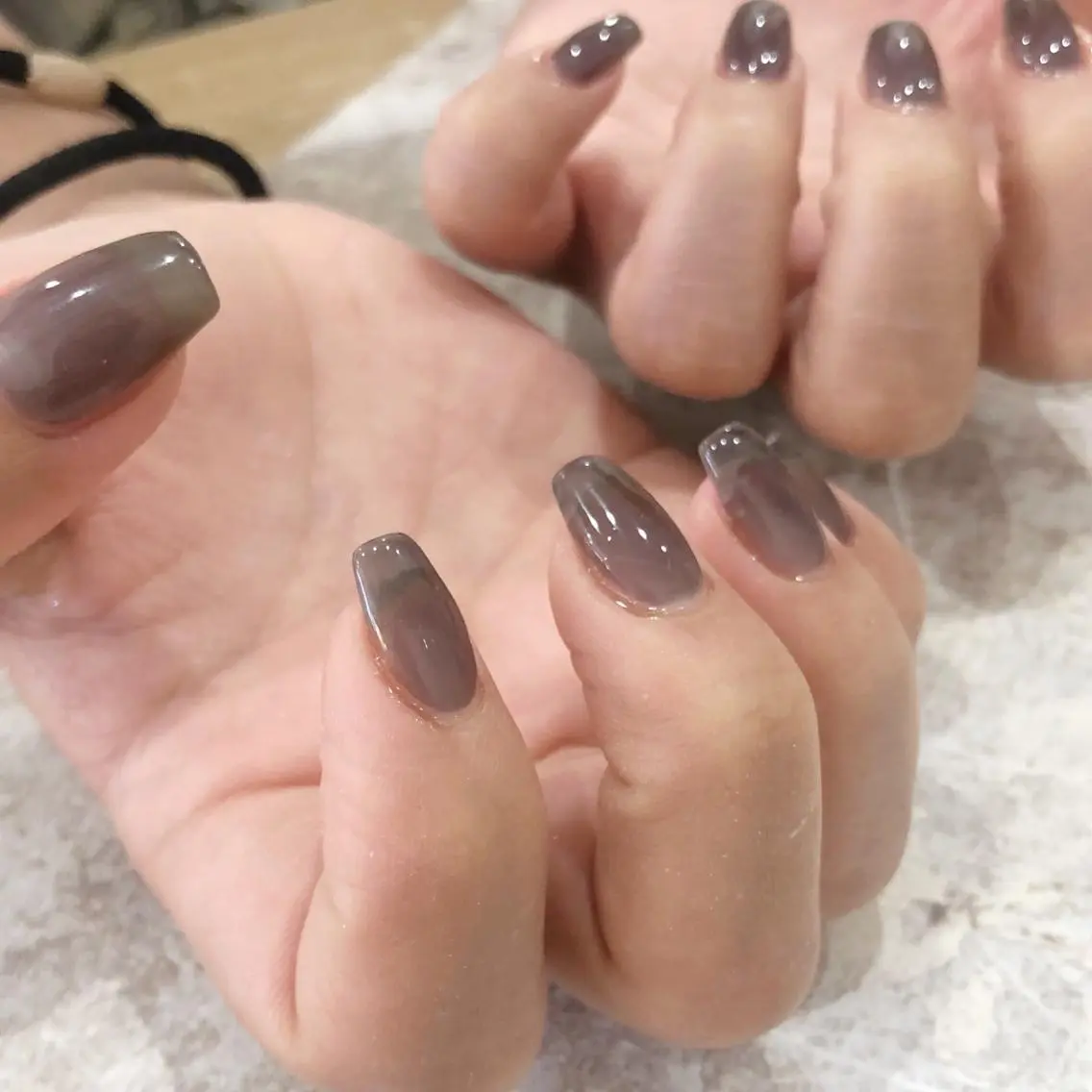 ネイル ワンカラーネイル ハンドネイル JOLIESSE Ayumiのネイルデザイン