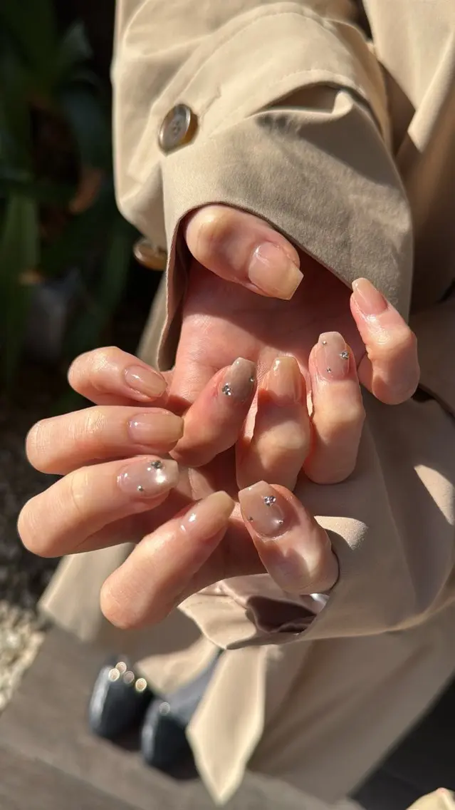 ネイル フラッシュネイル フラッシュマグ フットネイル フレンチネイル 韓国ネイル ハンドネイル SAKU nail 作島茜のネイルデザイン