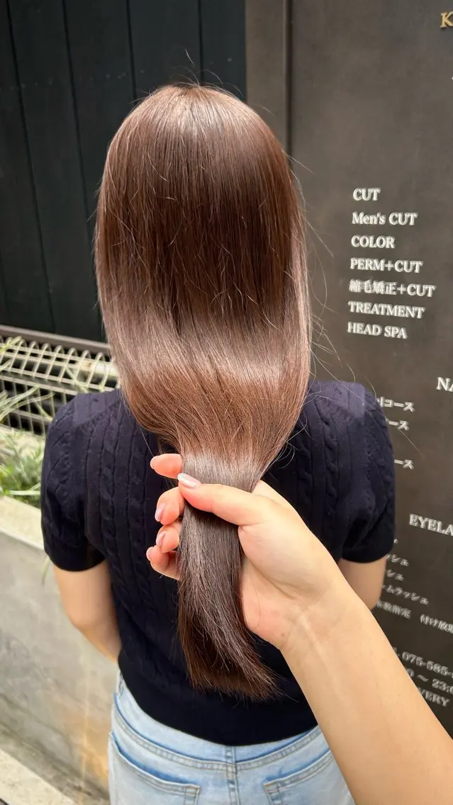 ロング カラー elto四条烏丸 /  アヤカのヘアスタイル