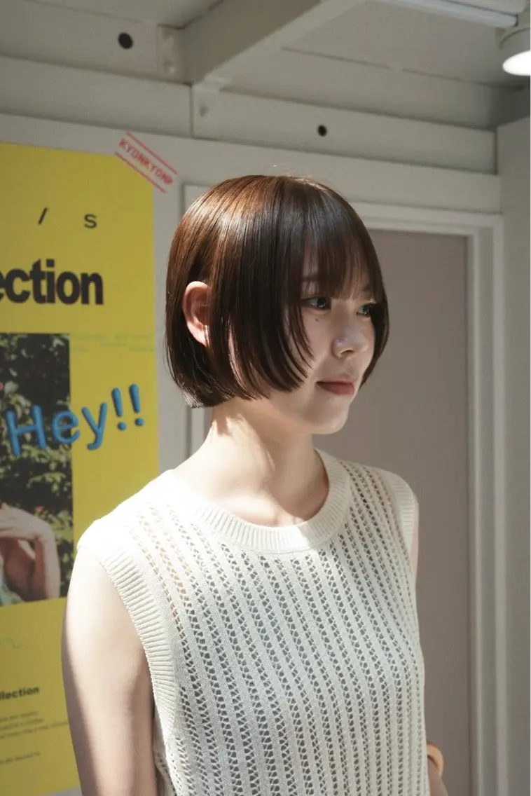 似合わせケアカラー+トリートメントの写真