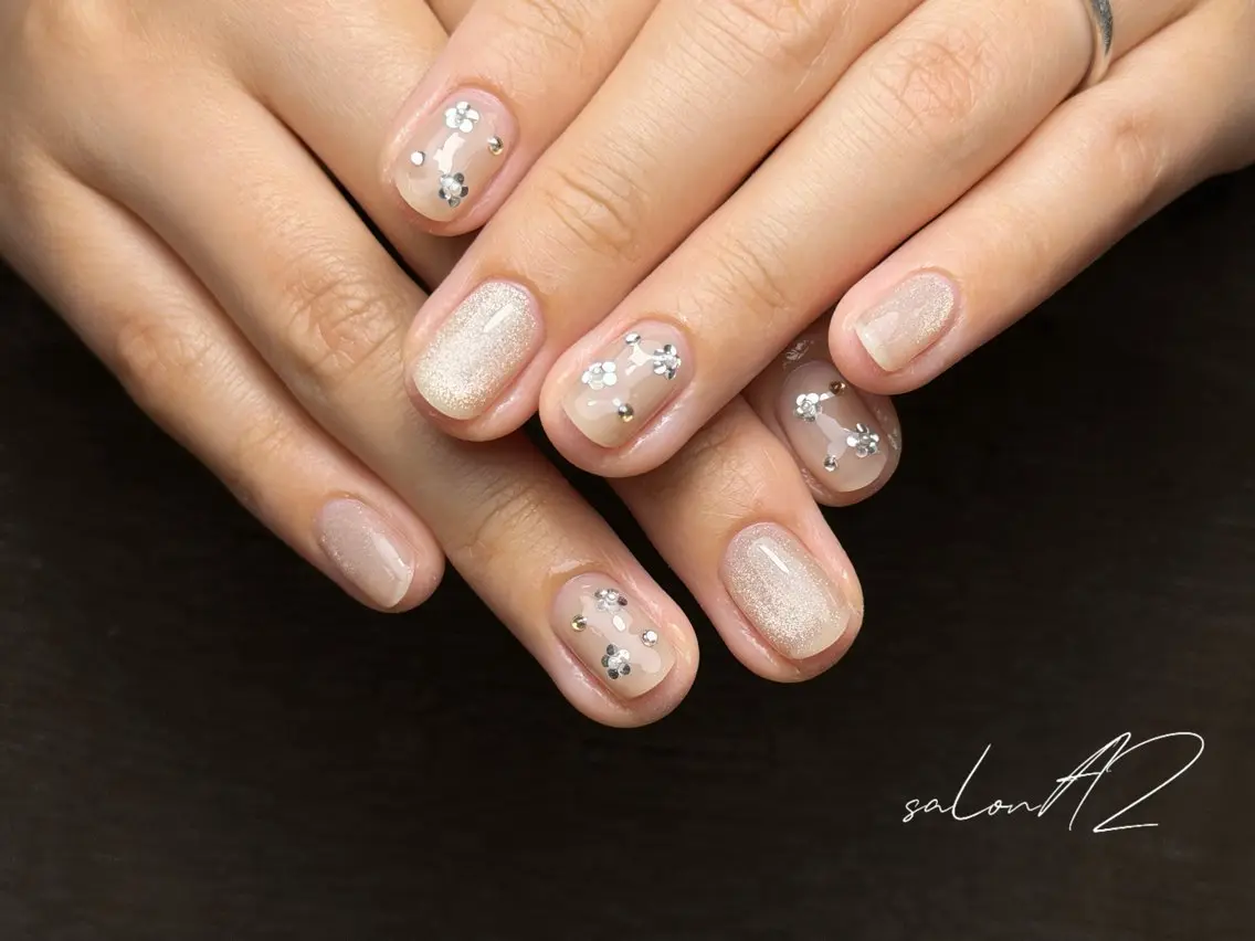 ネイル オフィスネイル ハンドネイル salon AZのネイルデザイン