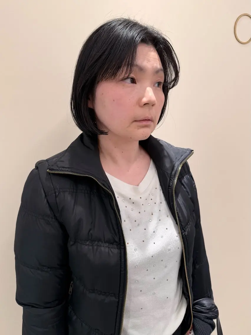 ショート ボブ 大塚 柊那のヘアスタイル