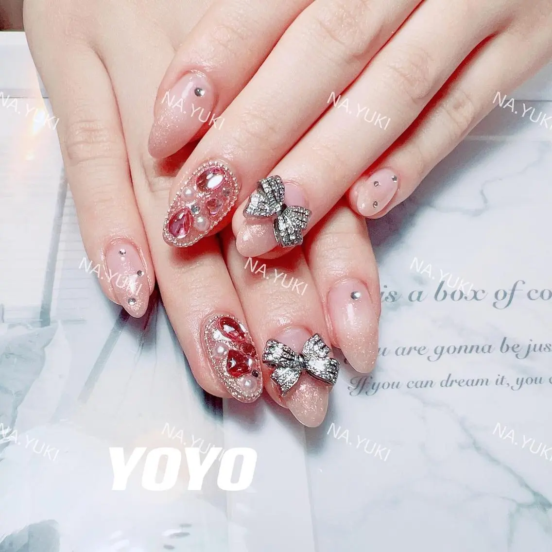 ネイル ハンドネイル ハンドケア YUKI 💗 渋谷店のネイルデザイン