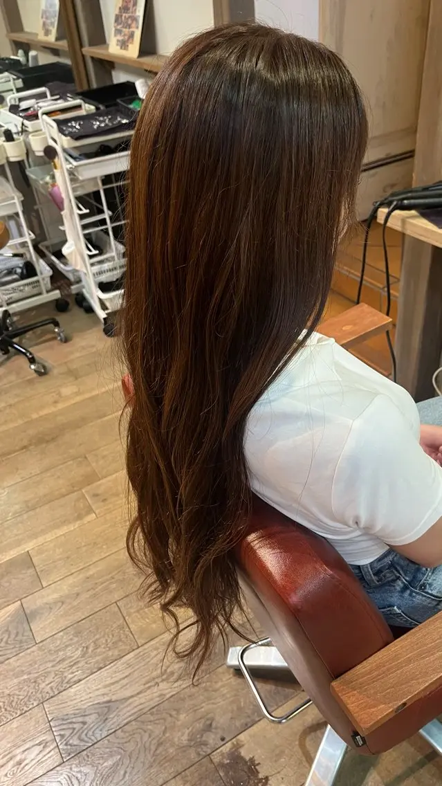 カラー くろたき まほのヘアスタイル