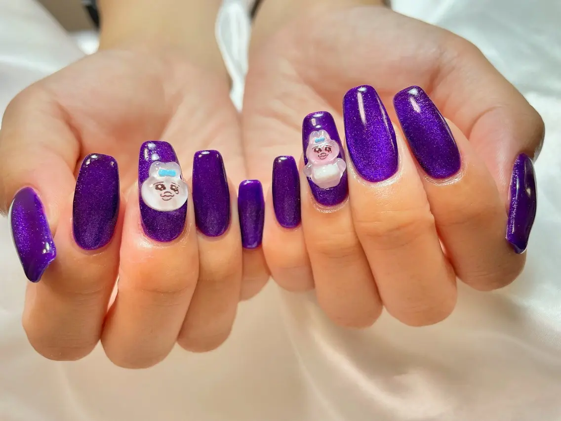 ネイル マグネットネイル nanal nailのネイルデザイン