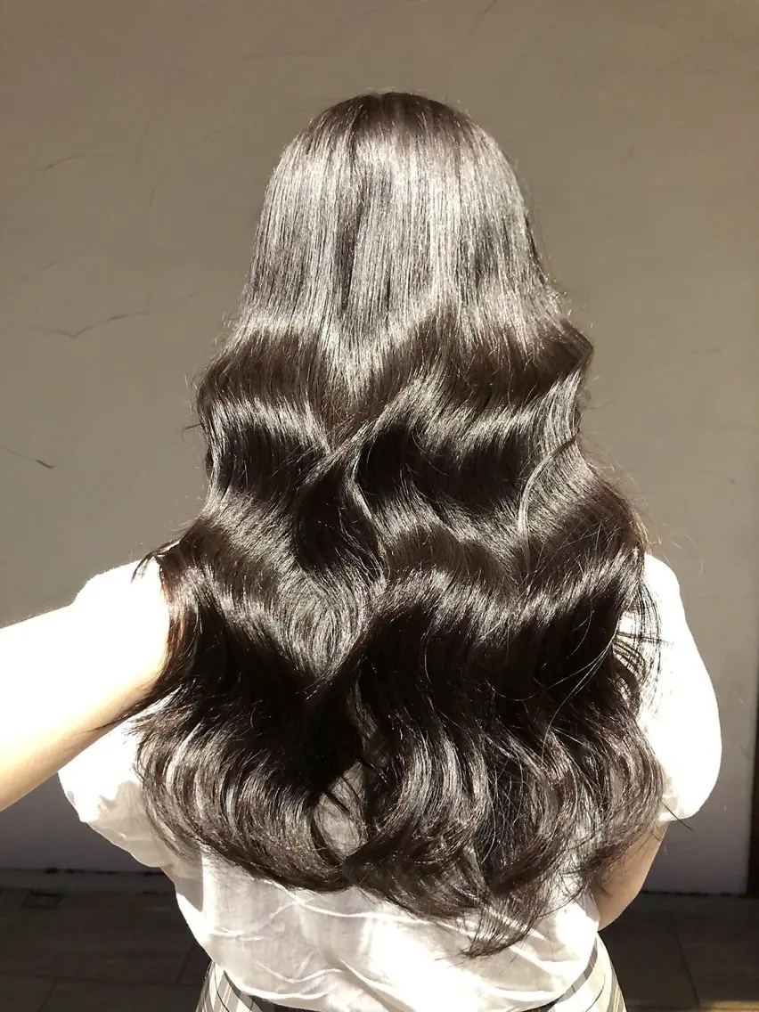 ロング パーマ ✨艶髪✨京町堀/ 荒木拓斗のヘアスタイル