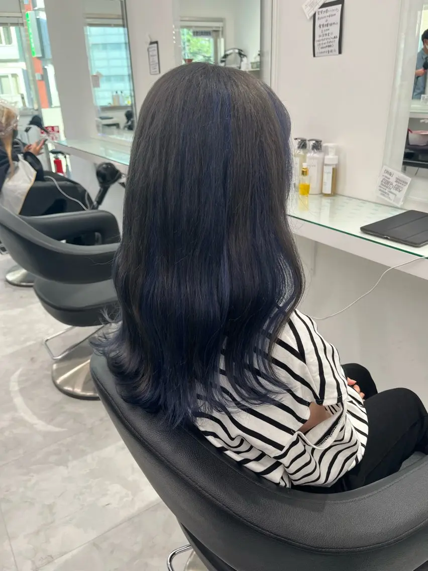 カラー カット ヘアカラー トリートメント ブリーチなし透明感 💗RYOTAのヘアスタイル