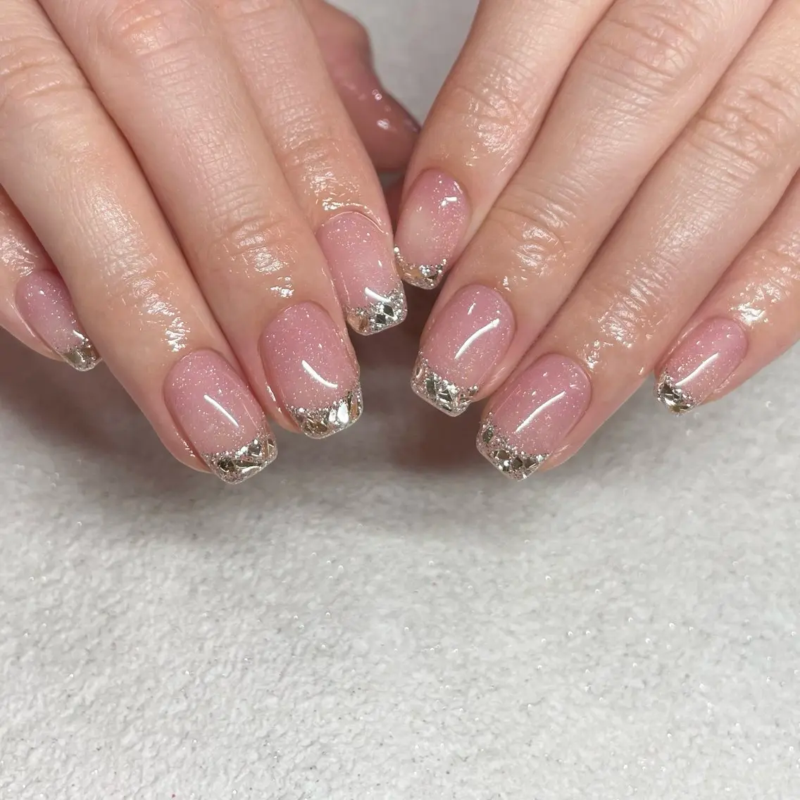ネイル パラジェルネイル 大人可愛/シンプルのネイルデザイン