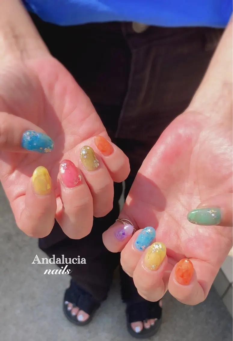 ネイル ハンドネイル Andalucia nailsのネイルデザイン