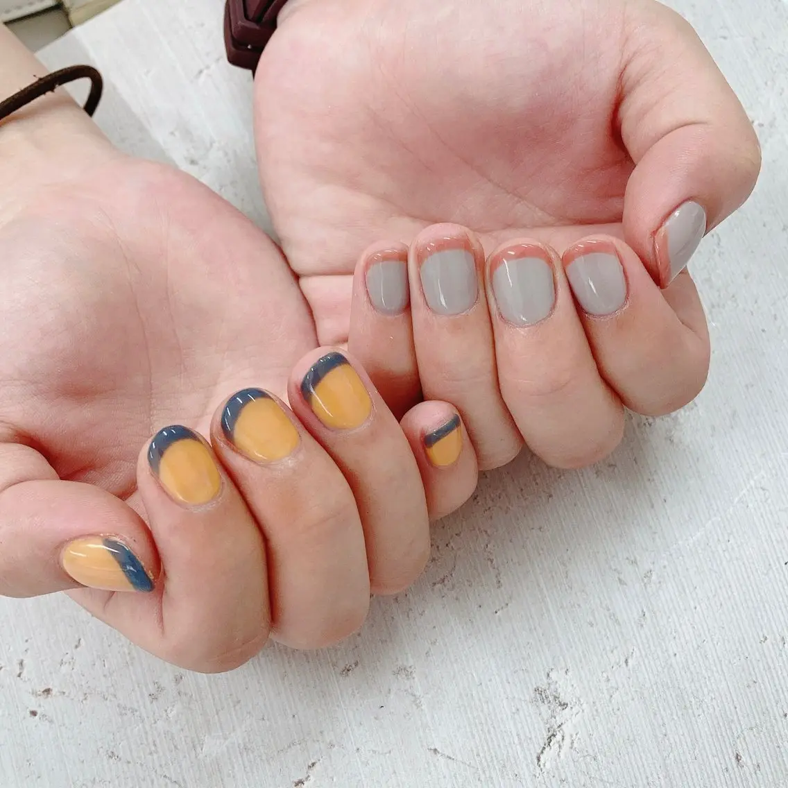 ネイル フレンチネイル ハンドネイル Monica nails/福島のネイルデザイン