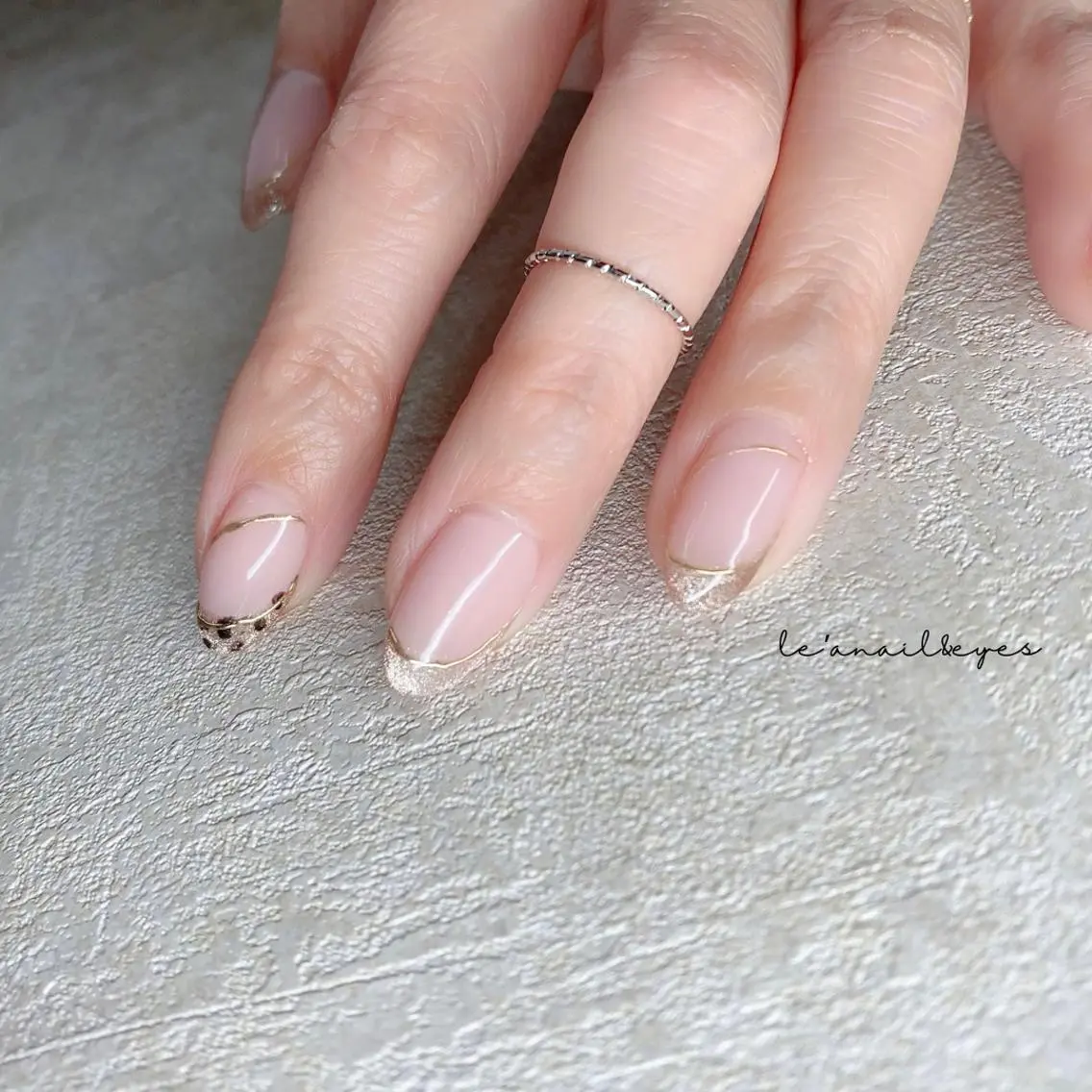ネイル 持ち込み ハンドネイル Le'a nail&eyesのマツエク・マツパデザイン