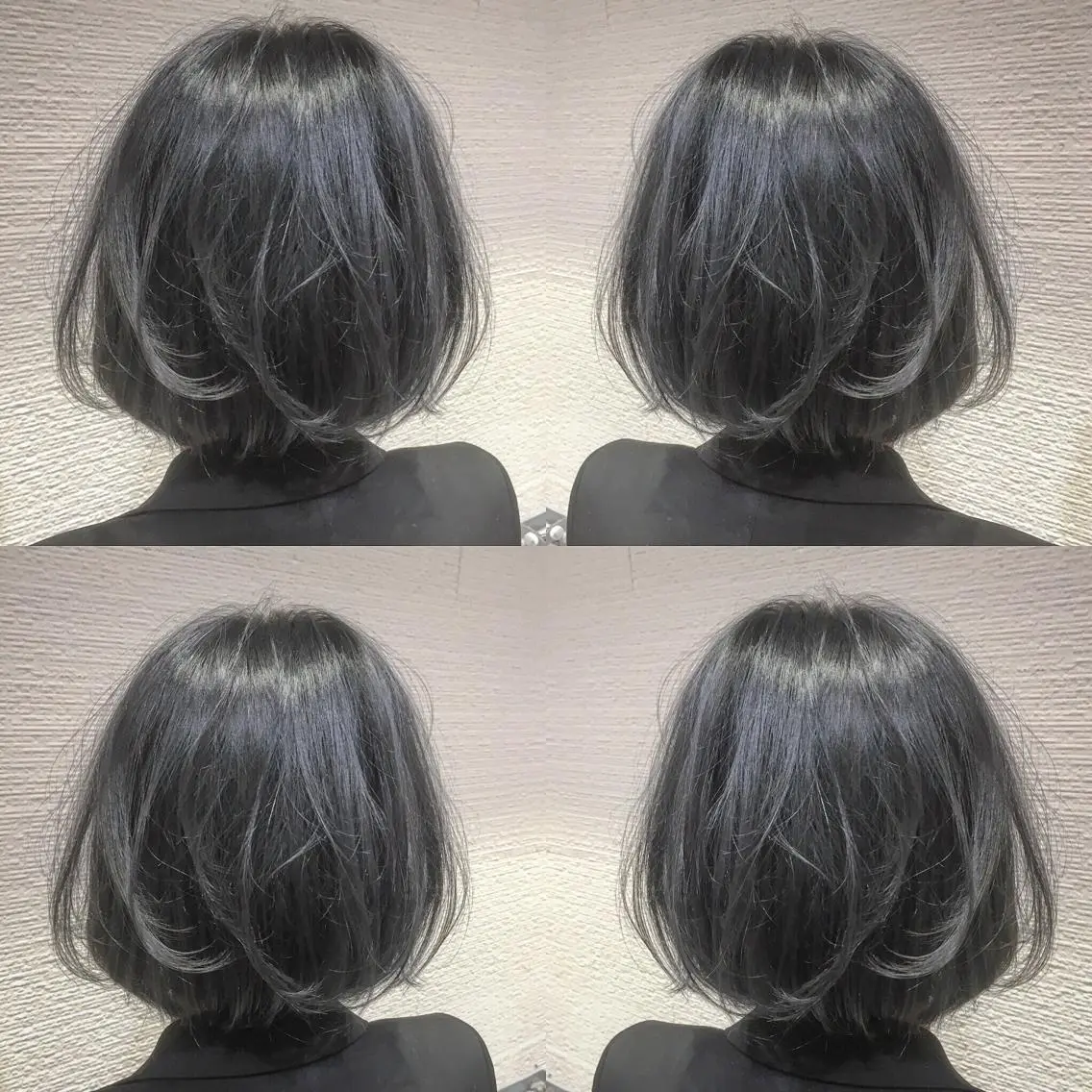 ミディアム カラー ヘアアレンジ 白髪ぼかしハイライト 茗荷谷駅徒歩2分のヘアスタイル