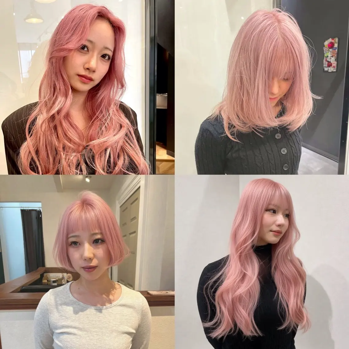 ロング カラー カット ヘアカラー keshiki 大名のヘアスタイル