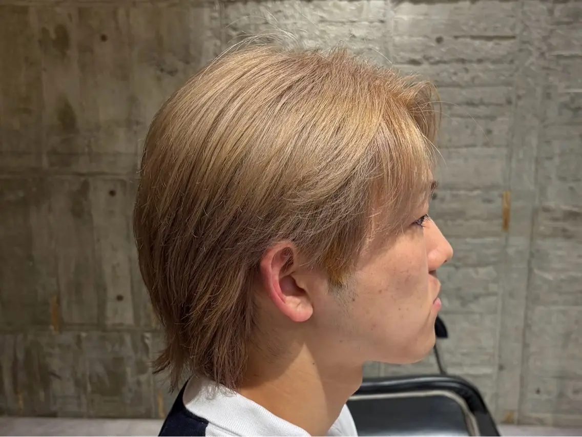 カラー メンズ 大谷 真央のヘアスタイル