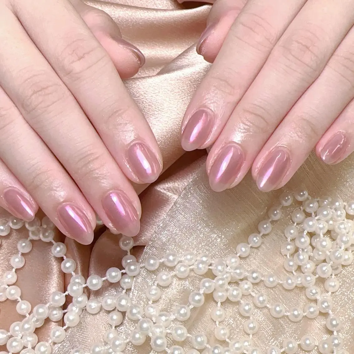 🎀Handソフトジェルオフ無料ケア込み大人気ミラー/オロラーワンカラーの写真
