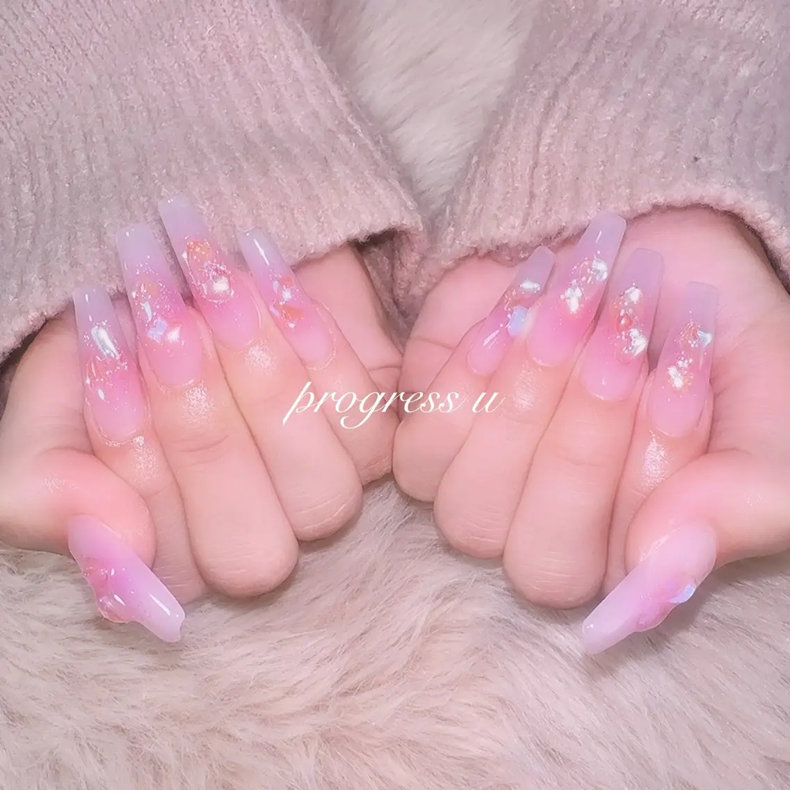 ネイル ハンドネイル progress uのネイルデザイン