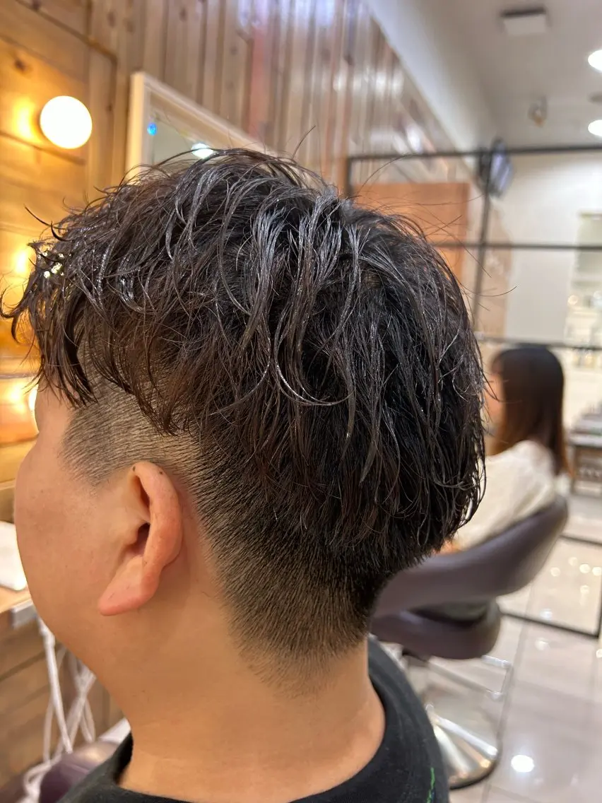 メンズ カット メンズパーマ/ウルフ /似合わせカット滉一のヘアスタイル