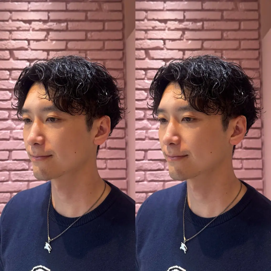 ショート カット パーマ 山本 望華のヘアスタイル