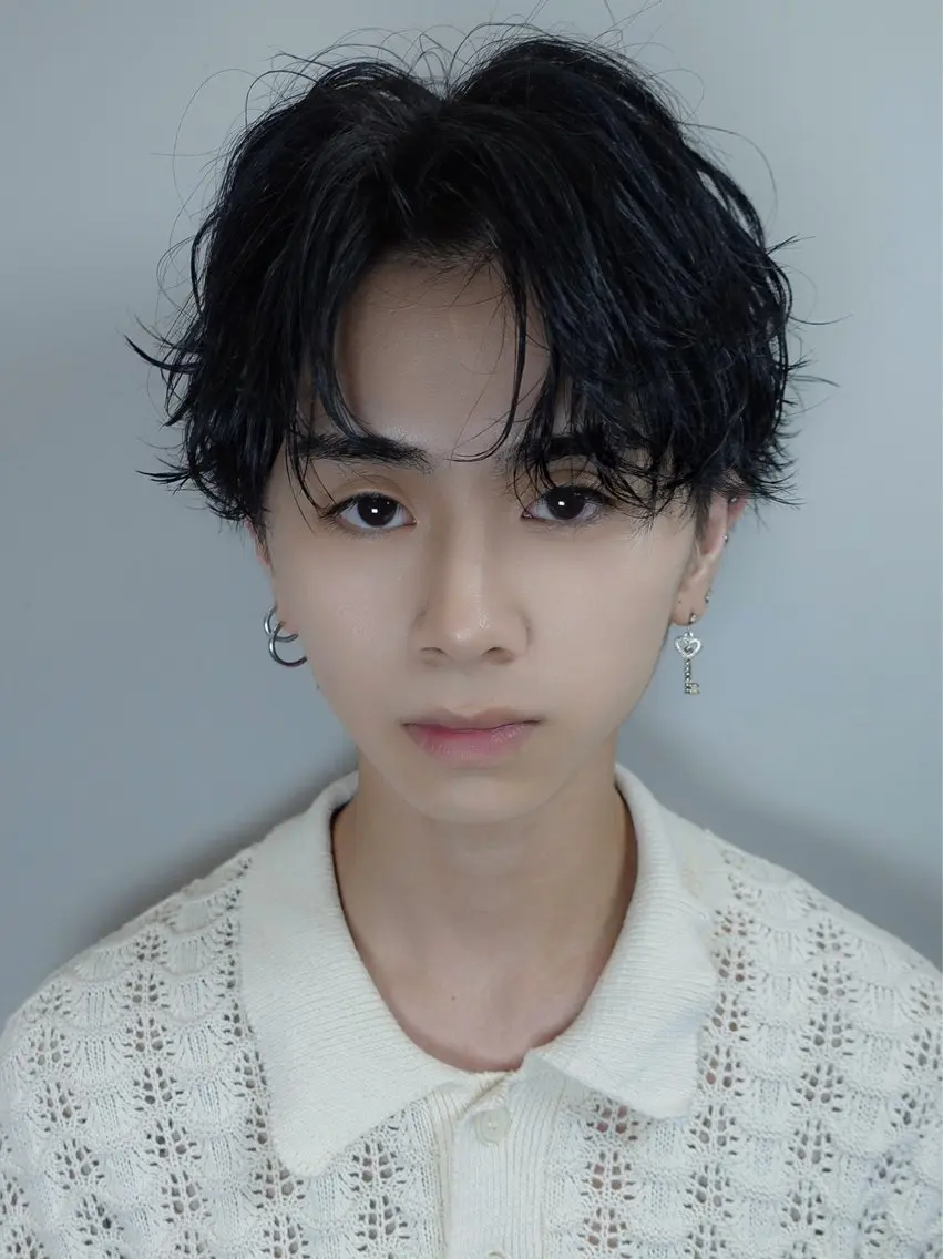 パーマ メンズ メンズヘア Hikaruのヘアスタイル