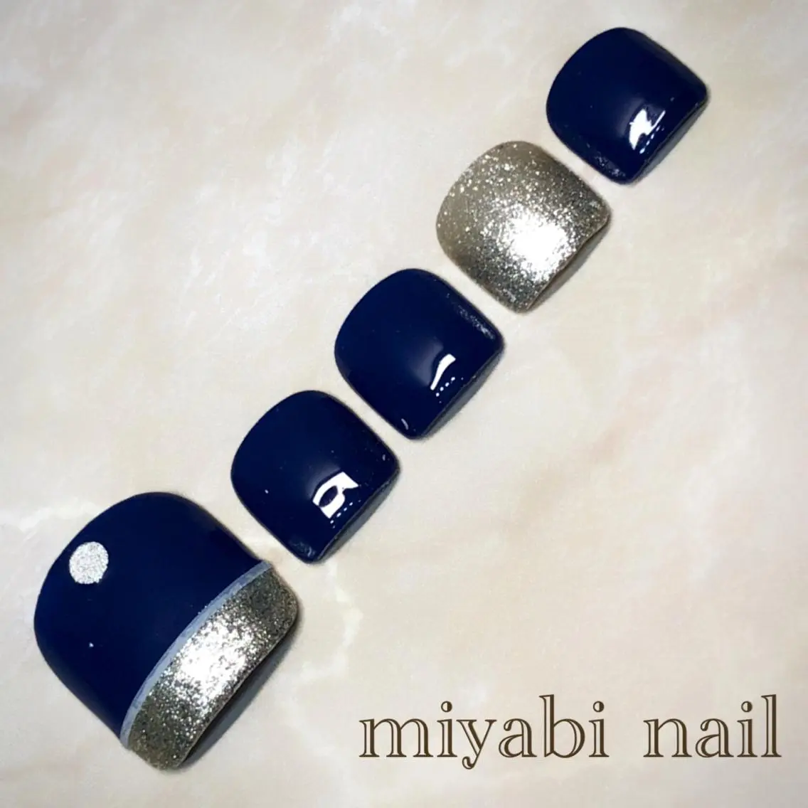 ネイル アートネイル フットネイル miyabi nail 桂川駅近くのネイルデザイン