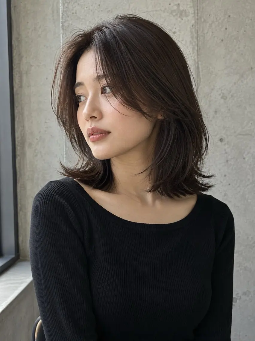 ミディアム ヘアカラー SOUSHI /GARTE代官山のヘアスタイル