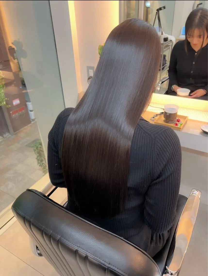 ロング 髪質改善 久門 未来のヘアスタイル