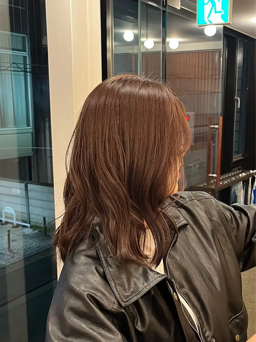 カラー ブラウンカラー ひなた /鎌倉美容室のヘアスタイル
