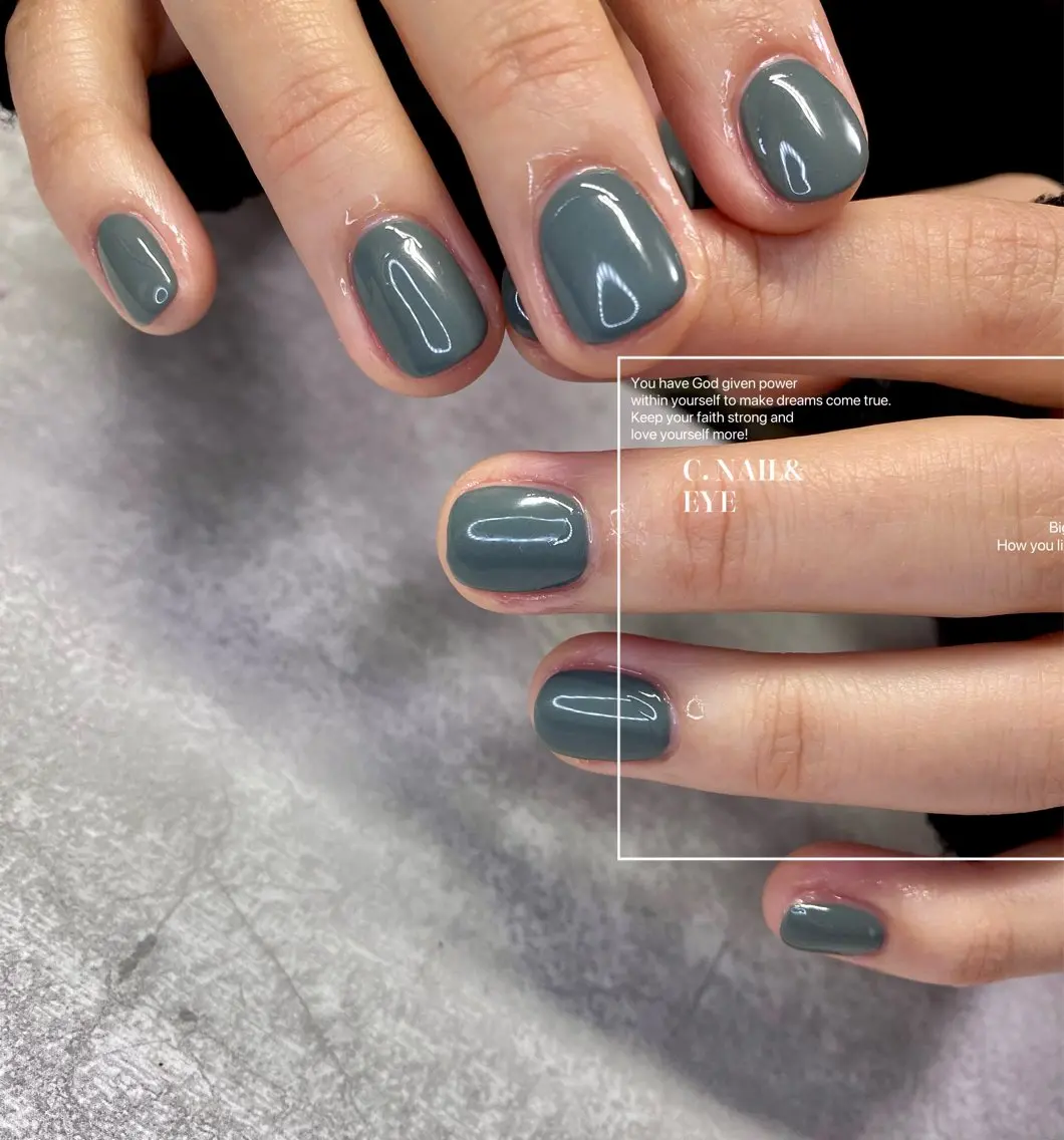 ネイル ジェルネイル ワンカラーネイル C.Nail &Eyeのネイルデザイン