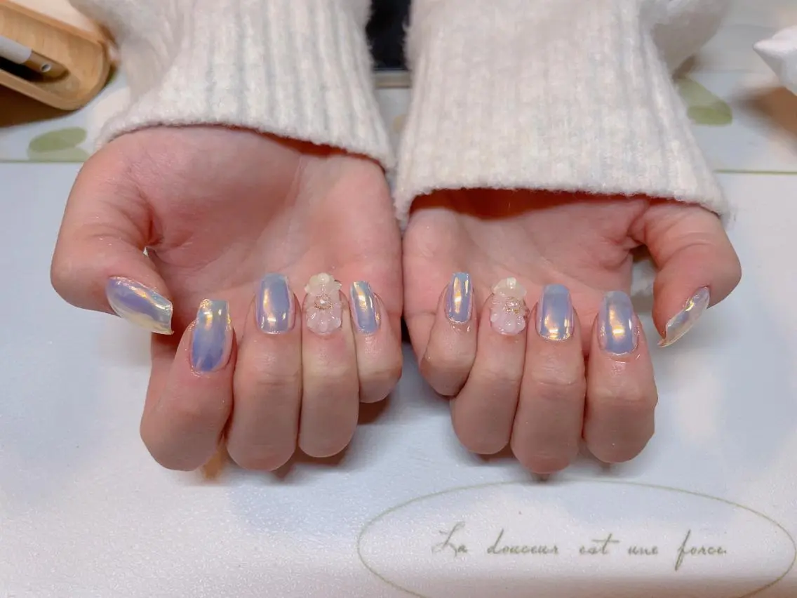 ネイル ミラーネイル ハンドネイル エン Nail salonのネイルデザイン