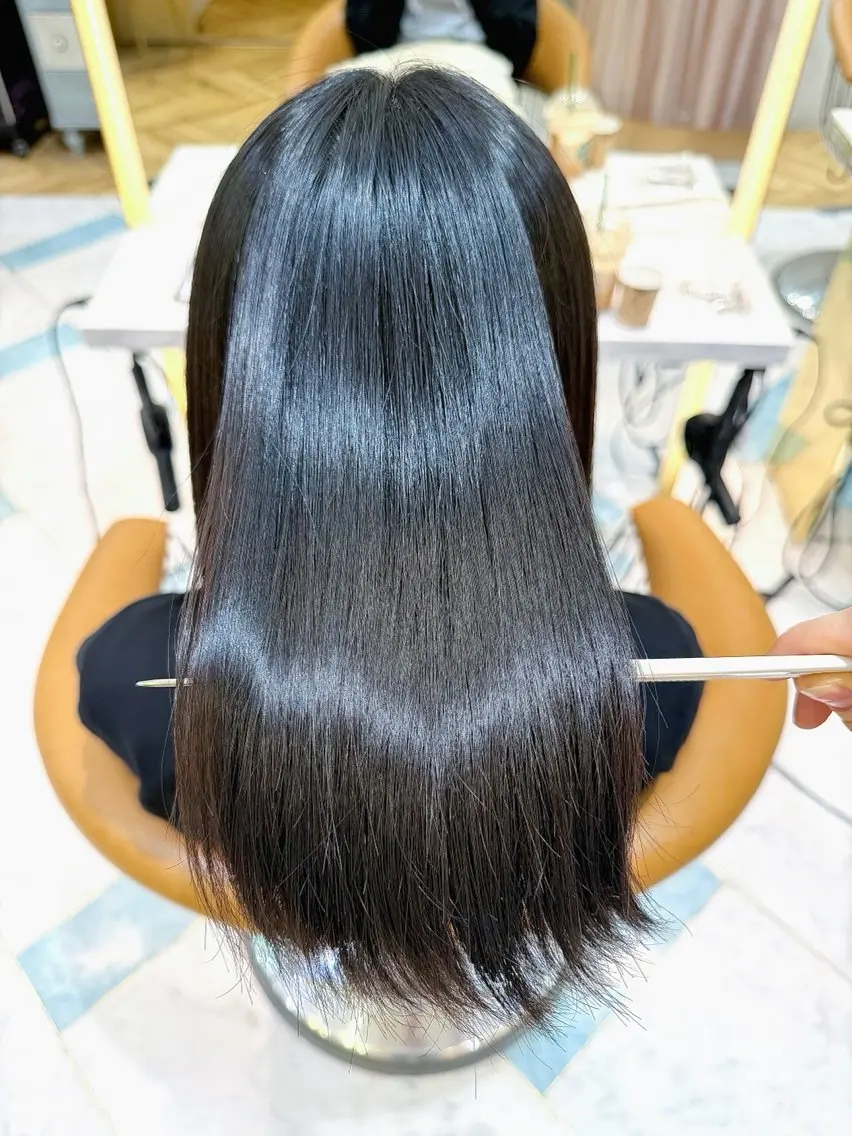 縮毛矯正 トリートメント 羽田野 光希のヘアスタイル
