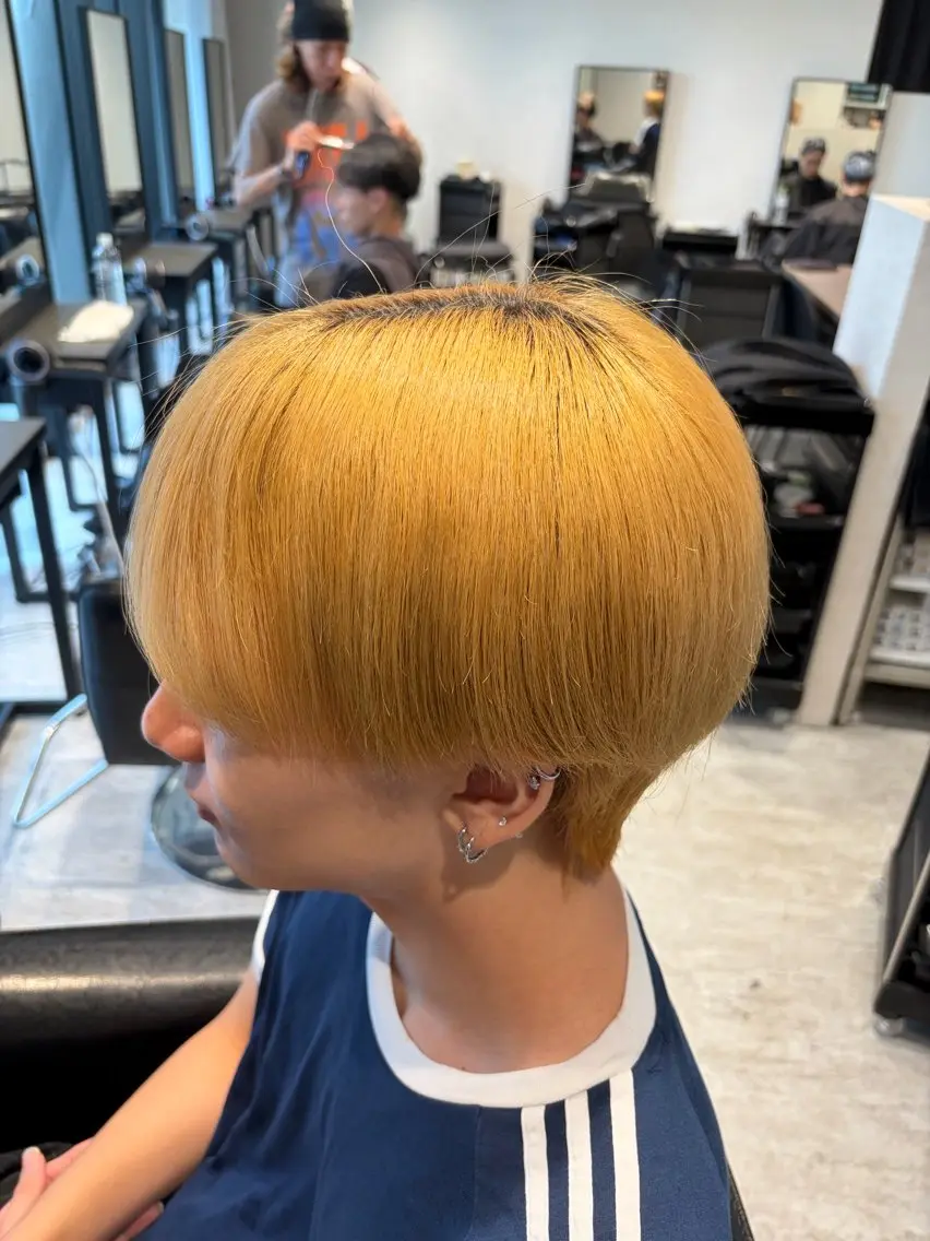 メンズ カット 縮毛矯正 🍒KUMAGAI 🍒のヘアスタイル