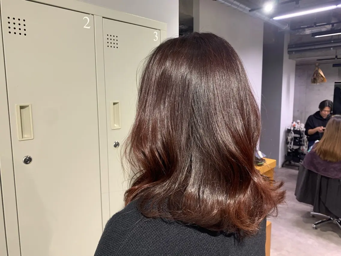 ミディアム メンズパーマ shell 宮下のヘアスタイル
