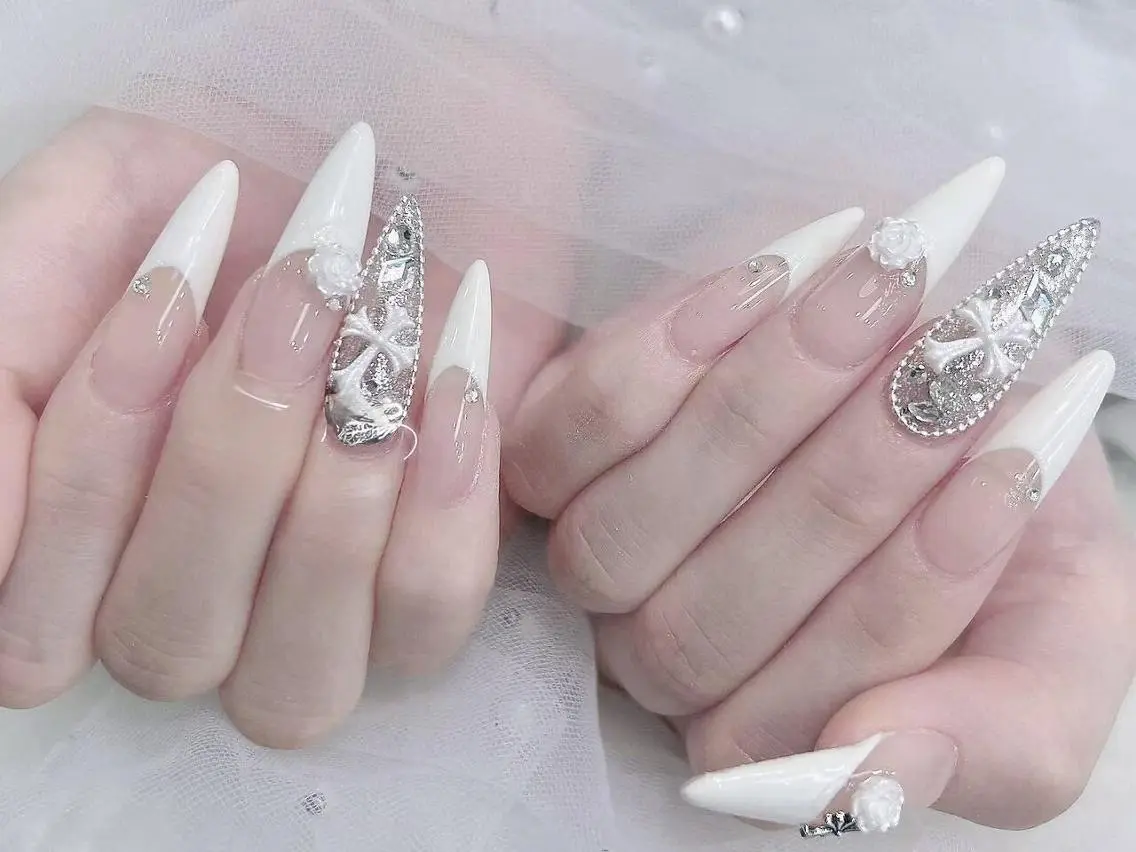ネイル 成人式 フットネイル ジェルネイル マグネットネイル 大理石ネイル(マーブル) ハンドネイル K.bi_nail ネイル長さ出し専門店のネイルデザイン