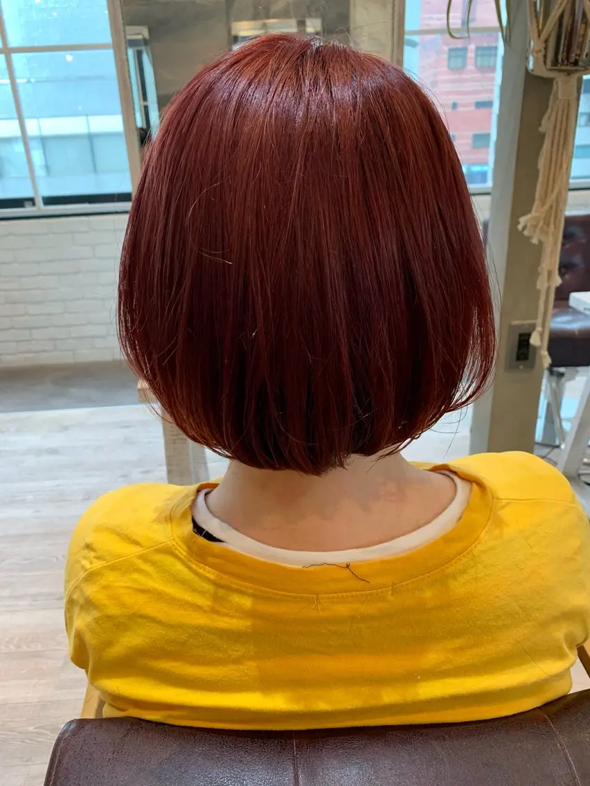ショート カラー 塚本 昂のヘアスタイル