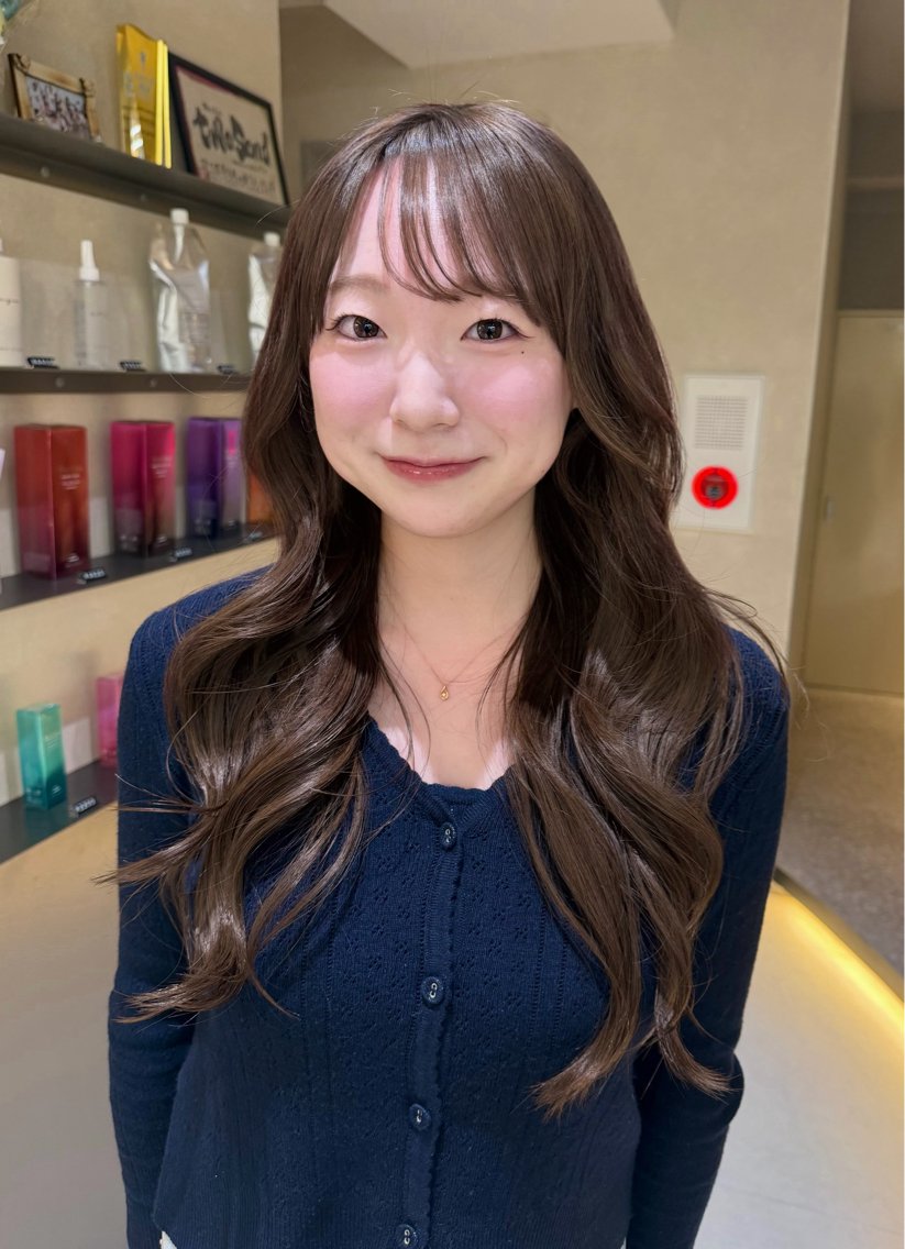 ロング カット ヘアカラー こころ/透明感カラー /似合わせカット🫧のヘアスタイル