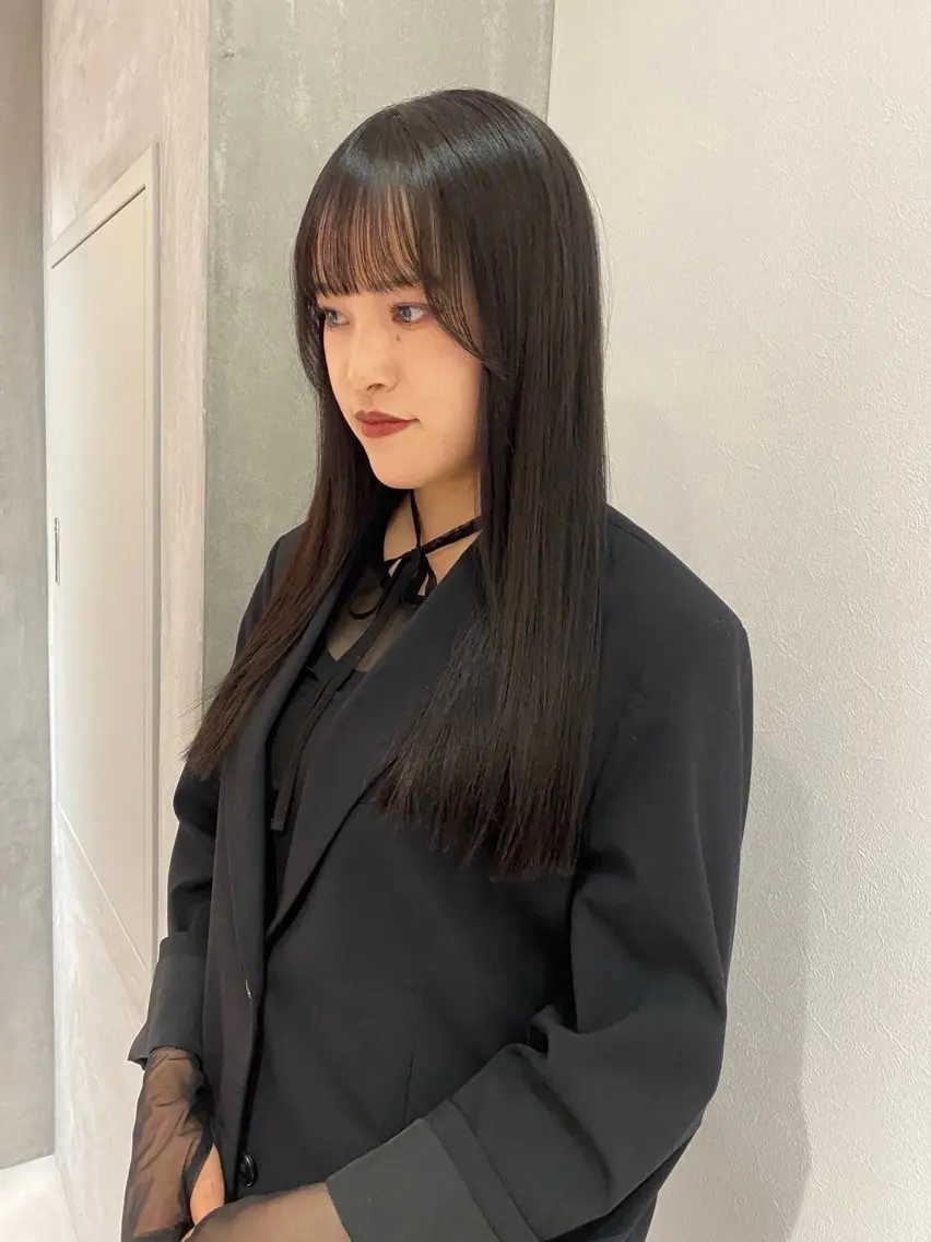 ロング いとう ほのかのヘアスタイル