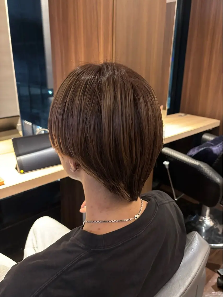 カラー メンズ ヘアカラー 本堂 美聖のヘアスタイル