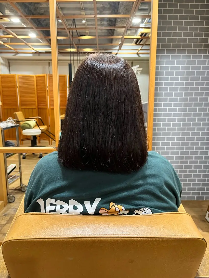 ミディアム おの ももか /京急富岡のヘアスタイル